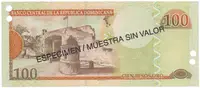 Dominikánská republika, 100 Pesos Oro 2003, P.171s3 - fotografie 2