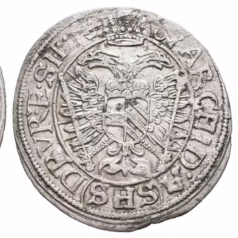 3 Krejcar 1667? SHS, Vratislav-Hammerschmidt, Hal.1620,