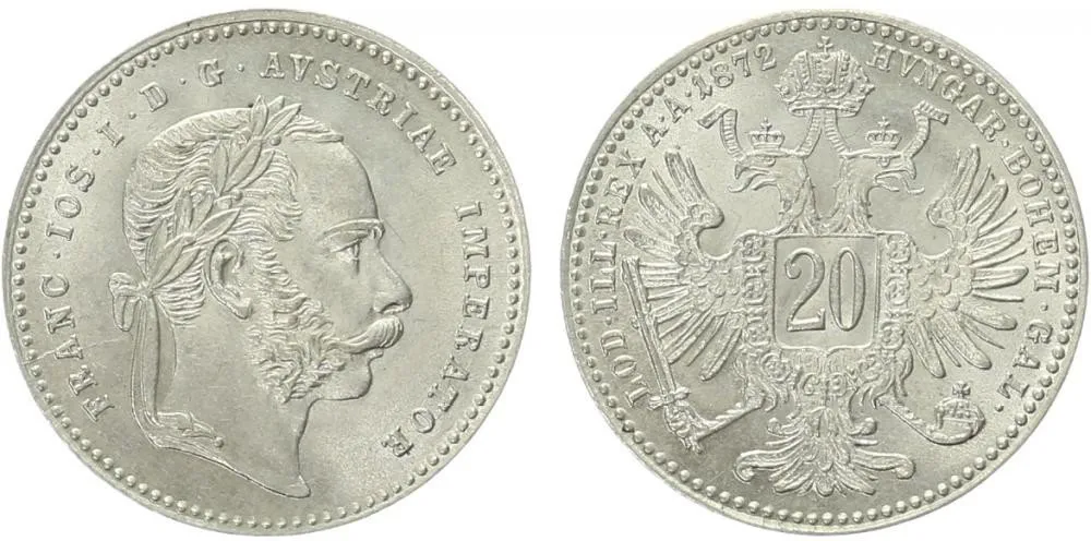 Rakouská a spolková měna, 1857 - 1892 — 1