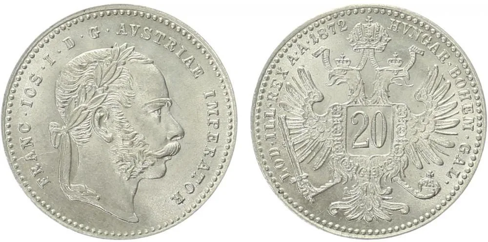Rakouská a spolková měna, 1857 - 1892 — 1