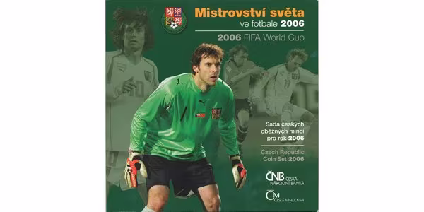 Ročníková sada mincí 2006 - MS ve fotbale