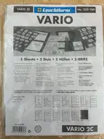 Listy na bankovky do alba VARIO Classic - 2C - 5ks - fotografie 2