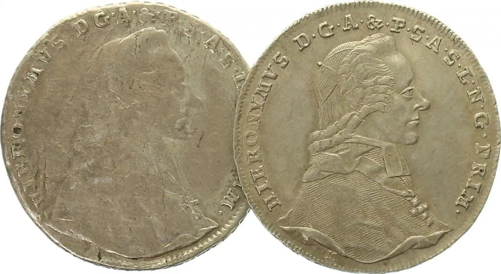 Salzburg - arcibiskupství, Hyeronymus Colloredo, 1772 - 1803 — 1