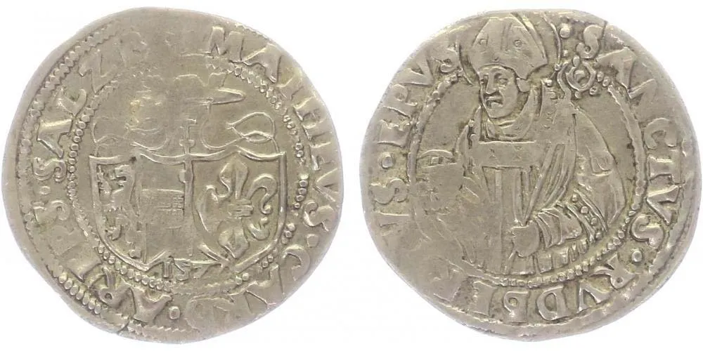 Salzburg - arcibiskupství, Matthias Lang von Wellenburg, 1519 - 1540 — 1