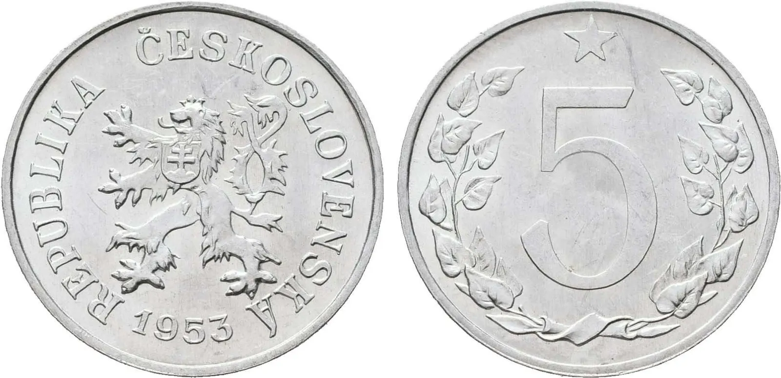 5 Haléř 1953