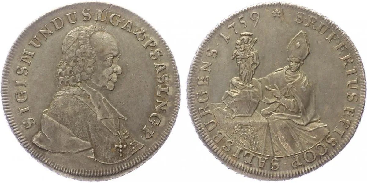 Salzburg - arcibiskupství, Sigismund III. Schrattenbach, 1753 - 1771 — 1