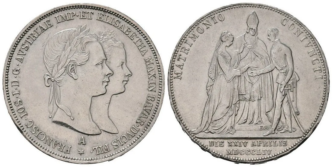 Konvenční měna, 1848 - 1857 — 1