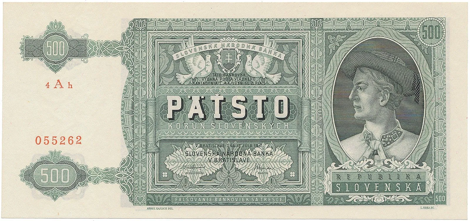 Slovenský stát, 1939 - 1945 — 1