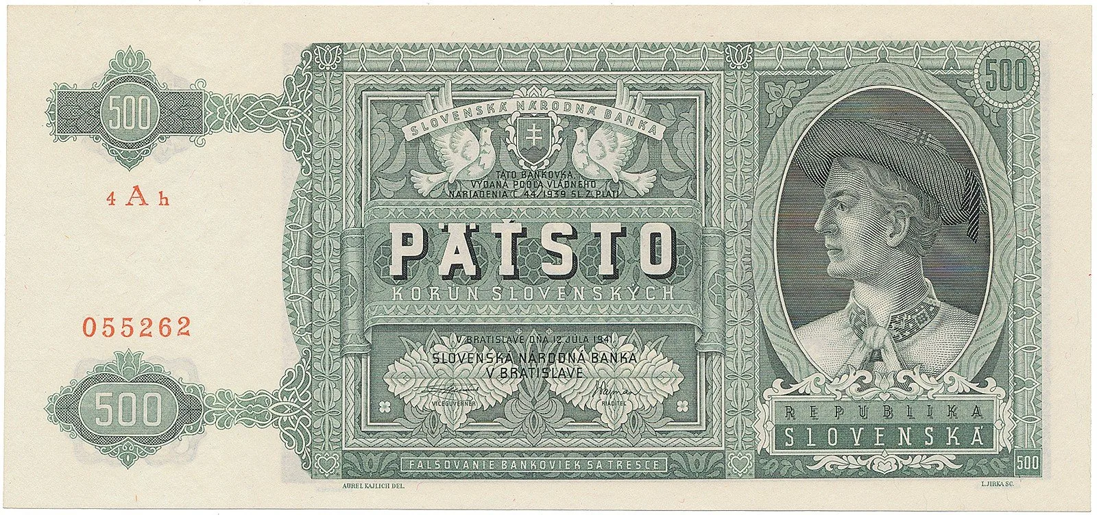 Slovenský stát, 1939 - 1945 — 1