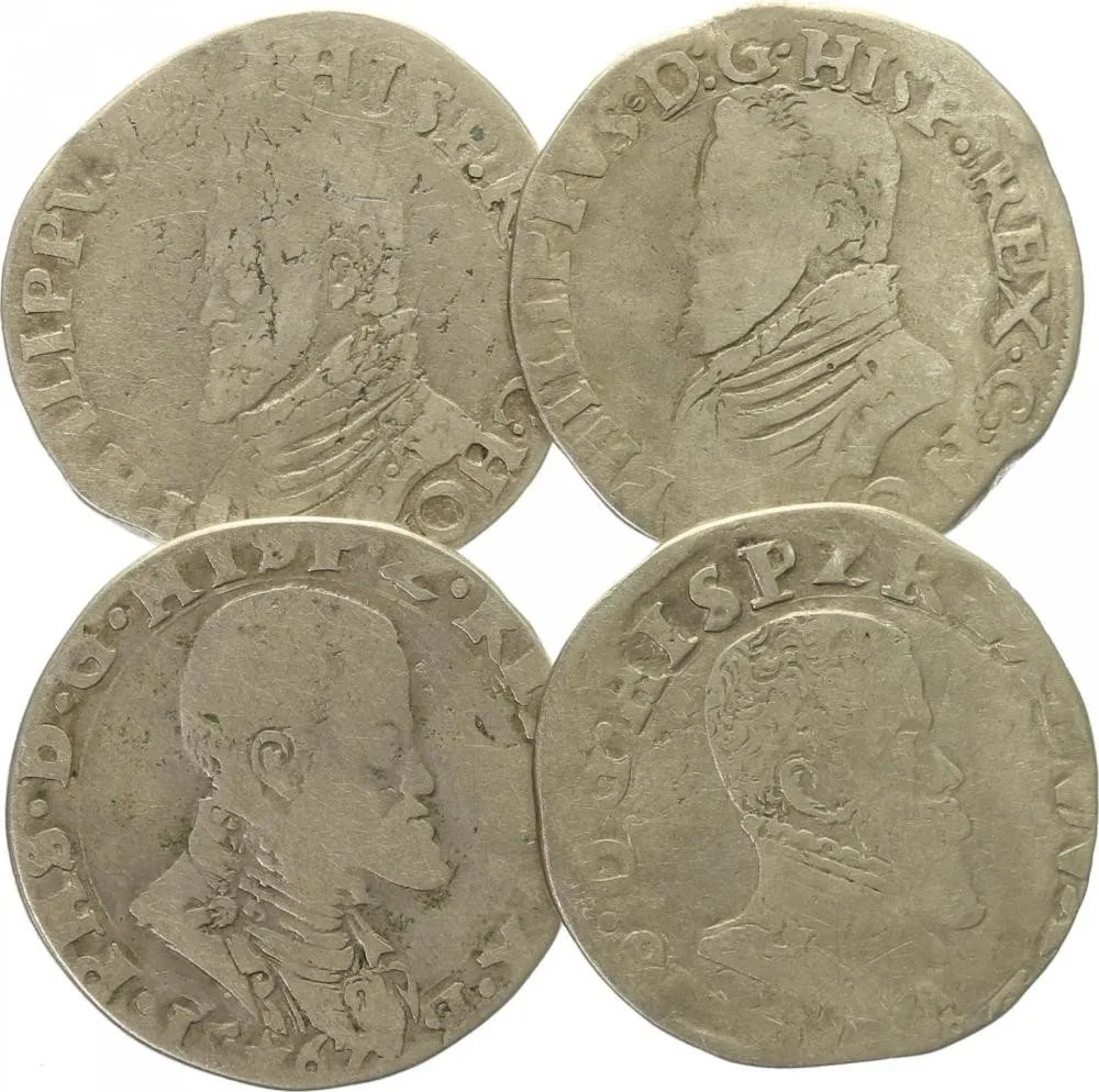 Španělské Nizozemí, Flanders, Philip II., 1555 - 1598 — 1