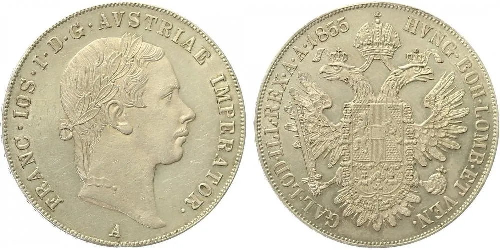 Konvenční měna, 1848 - 1857 — 1