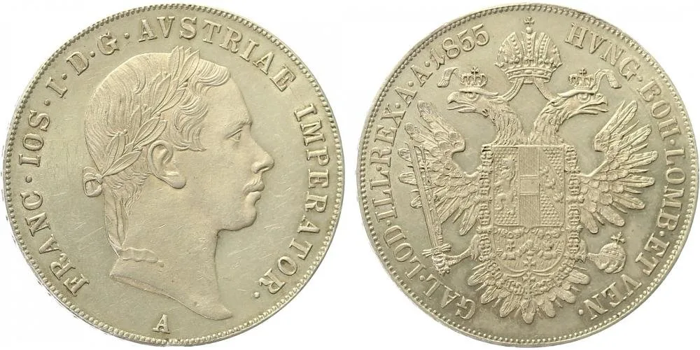 Konvenční měna, 1848 - 1857 — 1