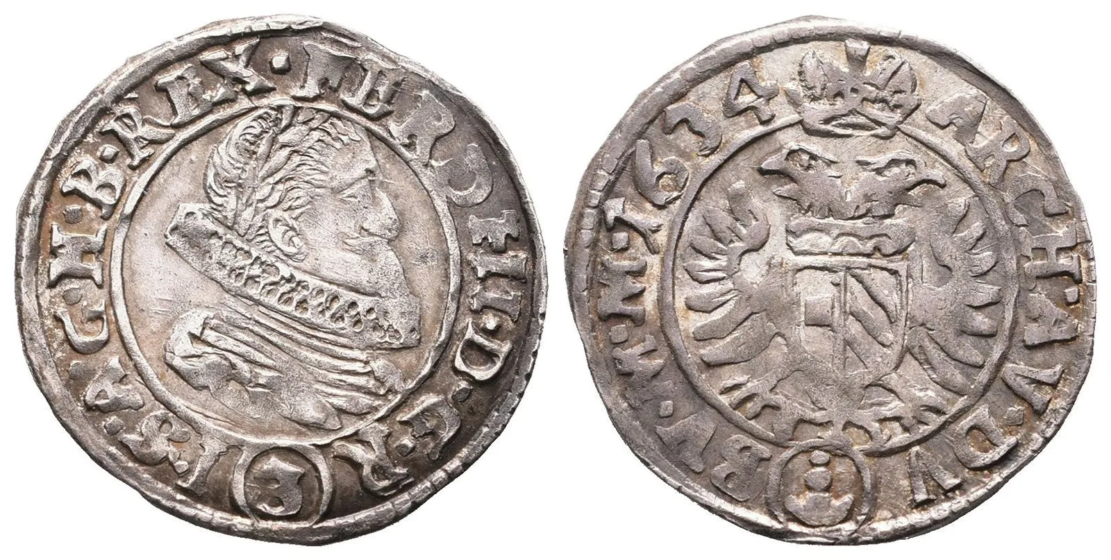 Ferdinand II., 1619 - 1637 (Mince dobrého zrna) — 1