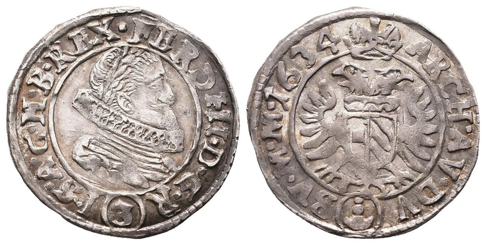 Ferdinand II., 1619 - 1637 (Mince dobrého zrna) — 1