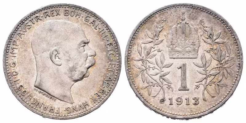 1 Koruna 1913