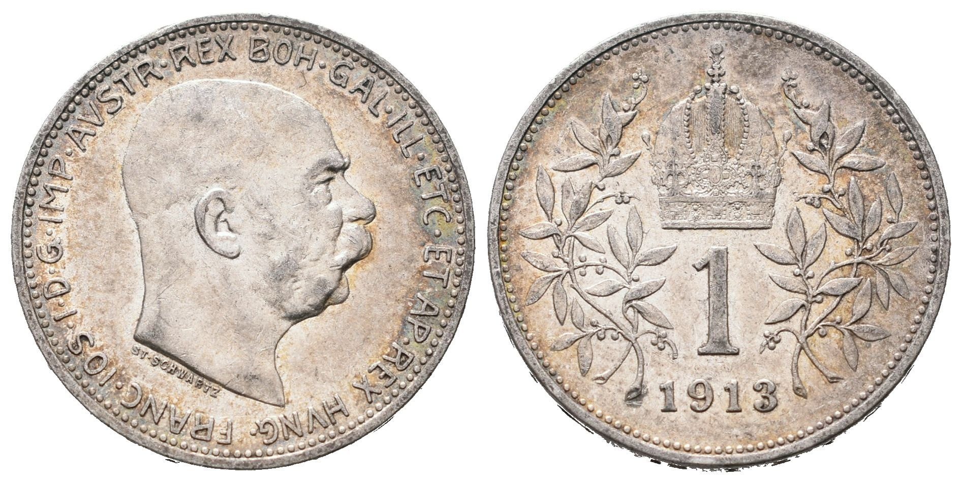 1 Koruna 1913