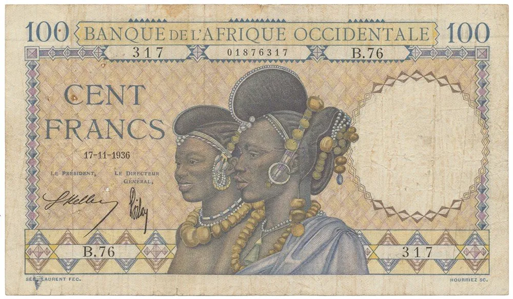 Francouzská západní Afrika - French West Africa — 1