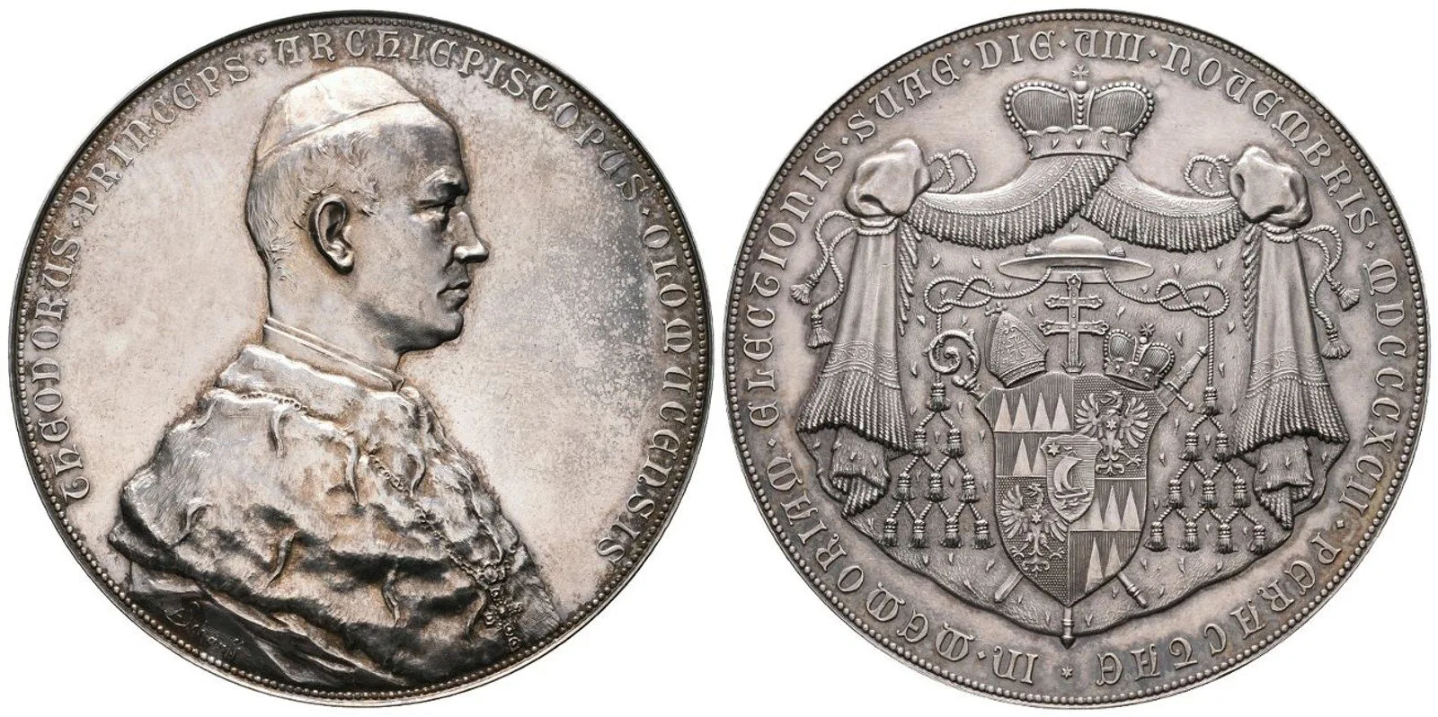 Olomouc - arcibiskupství, Theodor Kohn, 1892 - 1904 — 1