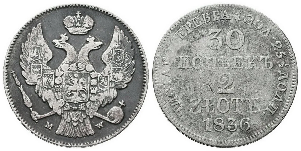 Polsko, Mikuláš I., 1825 - 1855 — 1