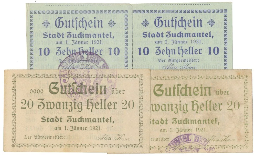 Nouzovky české od roku 1914 — 1