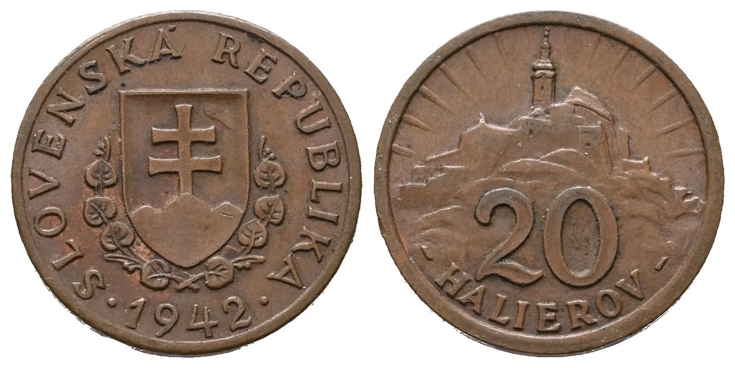 20 Haléř 1942, vzácný