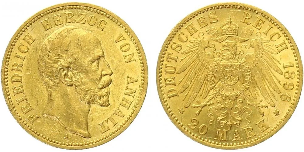 Anhalt, Friedrich I., 1871 - 1904 — 1