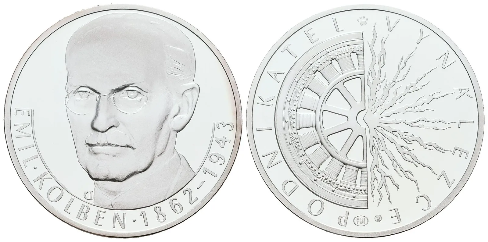 AR Medaile b.l. (2012) - Emil Kolben - 150. výročí narození