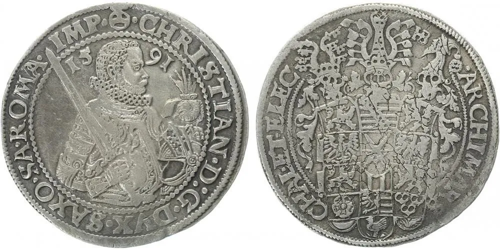 Sasko, Christian I., 1586 - 1591 — 1