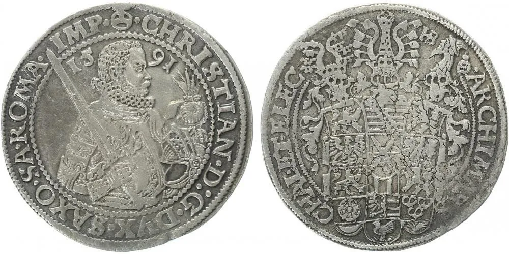 Sasko, Christian I., 1586 - 1591 — 1