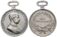 Medaile za statečnost, stříbrná, II. třída