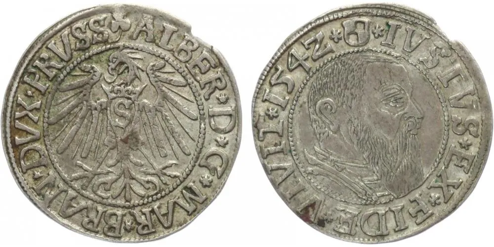 Prusko, Albrecht von Brandenburg, 1525 - 1568 — 1