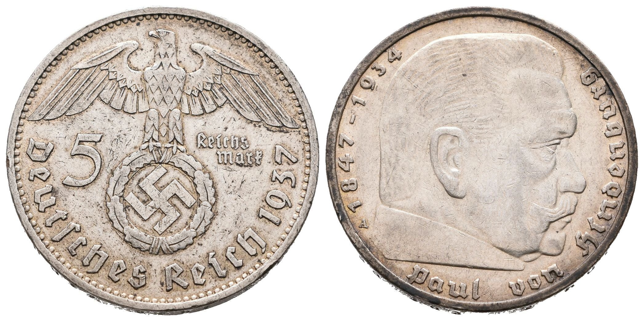 III. říše, 5 Marka 1937 A