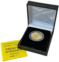 Medaile b.l. - Přemysl Otakar II. - Národní numismatická epopej - fotografie 3