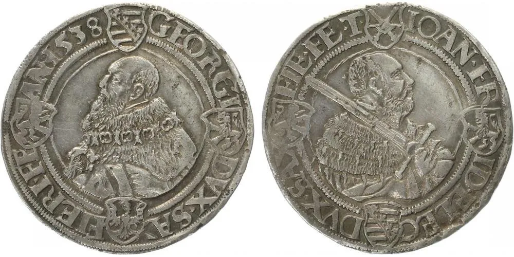 Sasko, Johann Friedrich, 1532 - 1547 — 1
