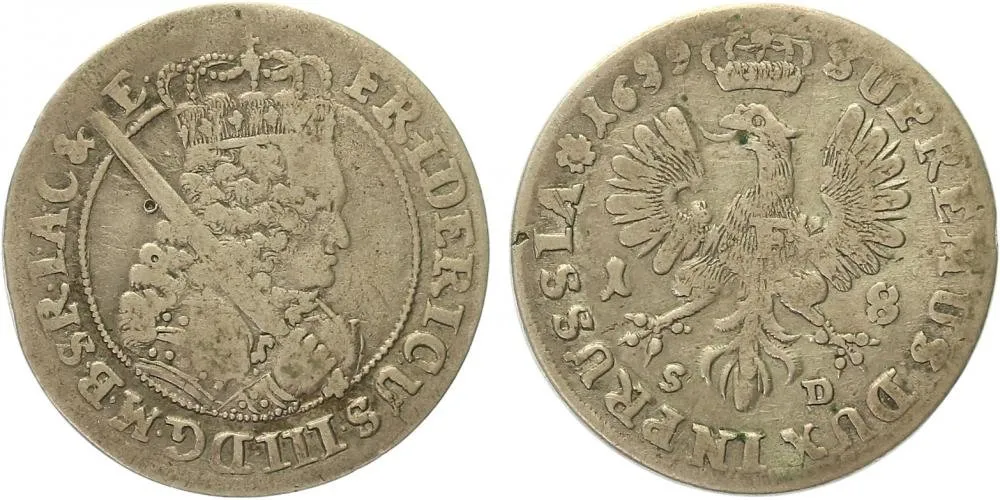 Brandenburg - Preussen, Friedrich III., 1688 - 1701 — 1