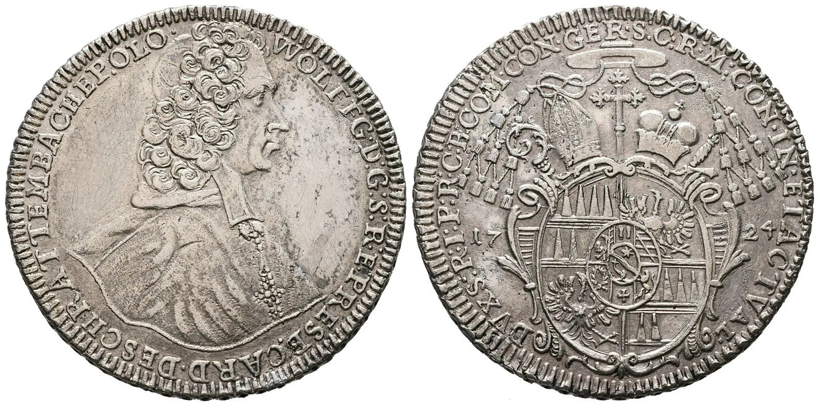 Olomouc - biskupství, Wolfgang von Schrattenbach, 1711 - 1738 — 1