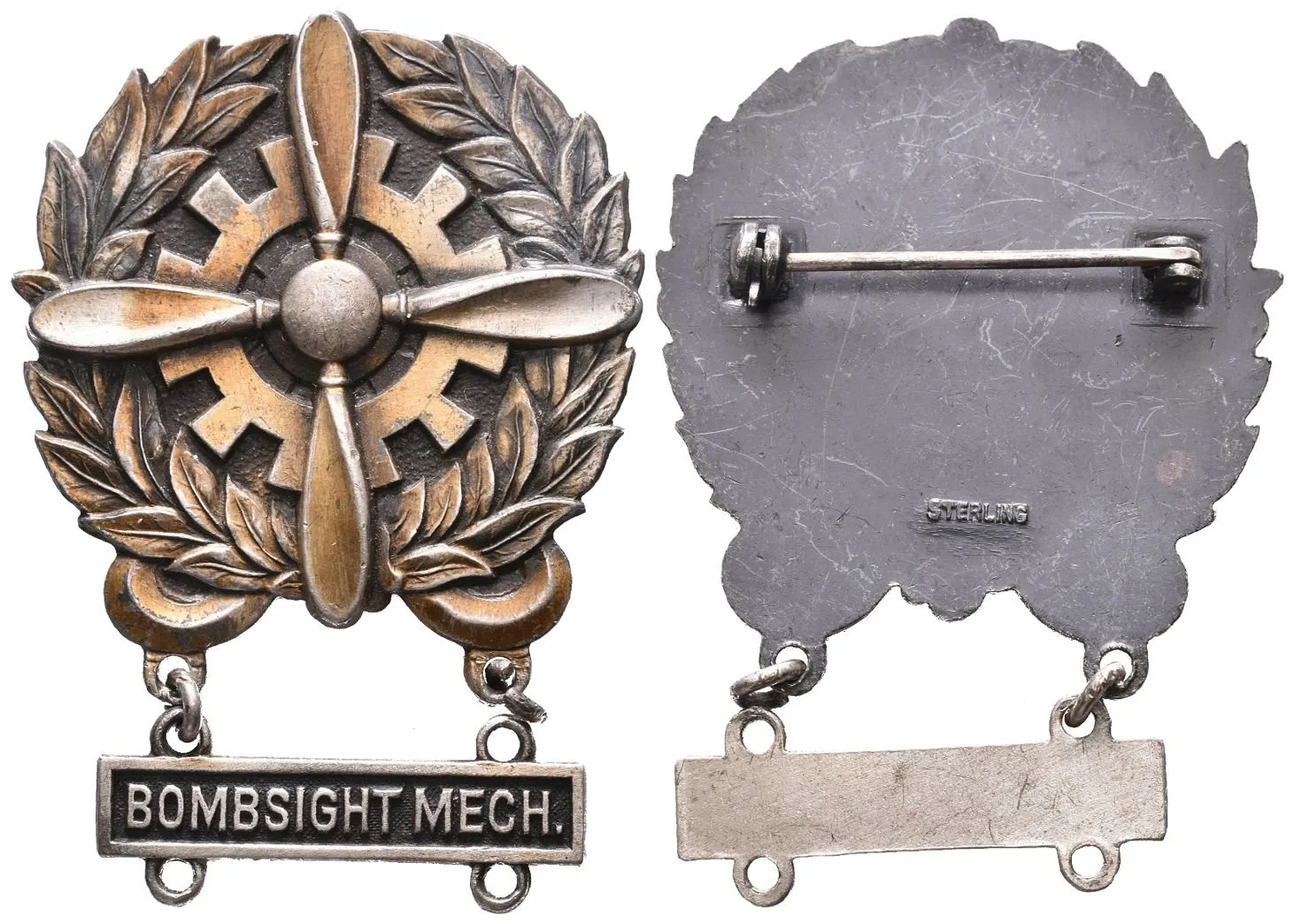USA, Stříbrný Odznak leteckého mechanika