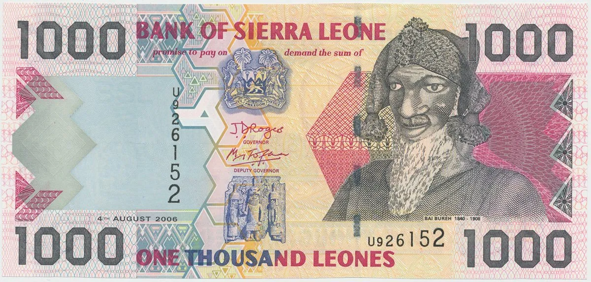 Sierra Leone, 1000 Leones 2006, P.24c