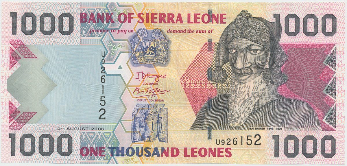 Sierra Leone, 1000 Leones 2006, P.24c