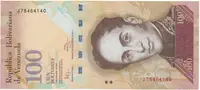 Venezuela, 100 Bolivares 2011, P.93d