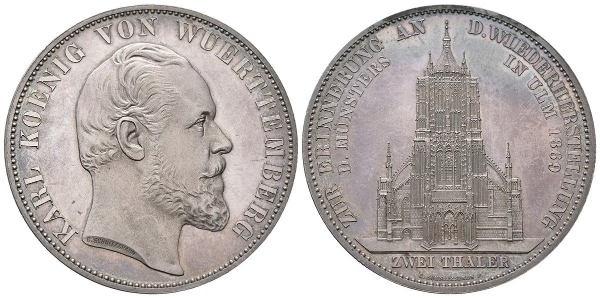 Württemberg, Karl, 1864 - 1891 — 1