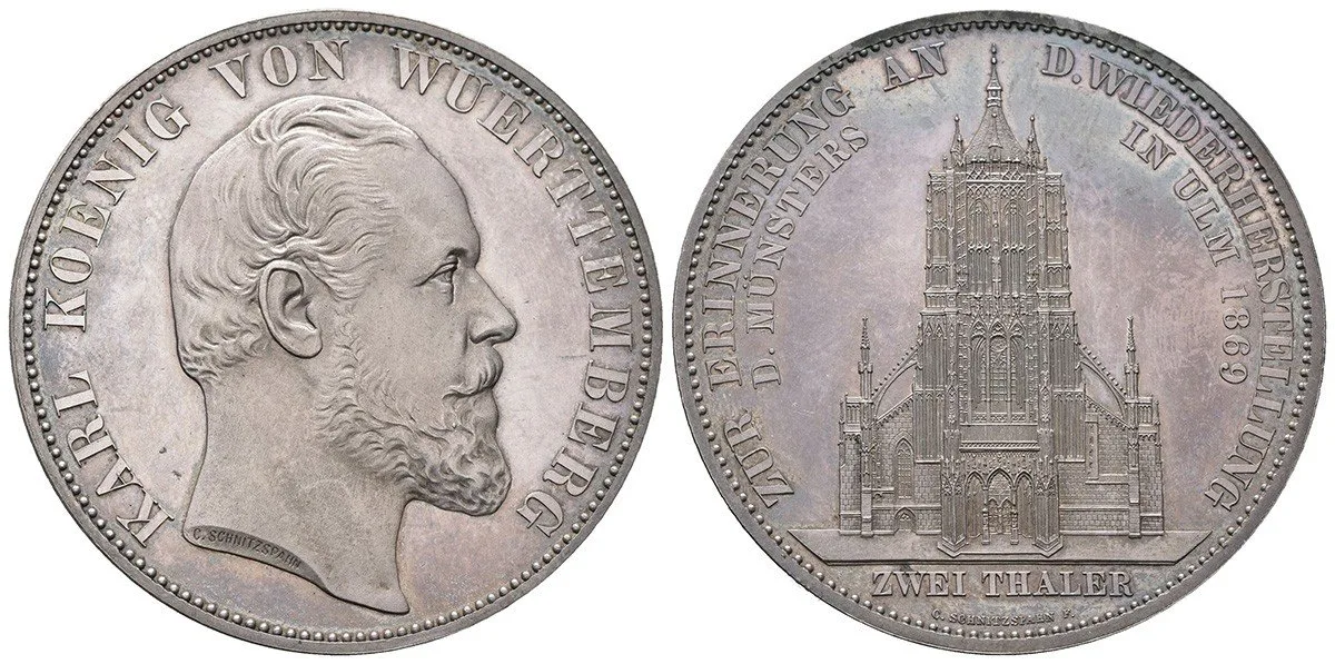 Württemberg, Karl, 1864 - 1891 — 1