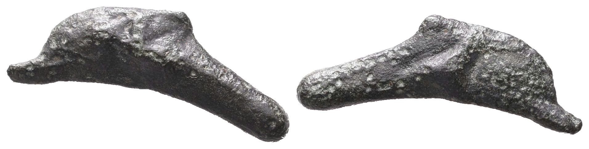 Skythia, Thrákie, platidlo (delfín), Olbia, SNG ST.334-337