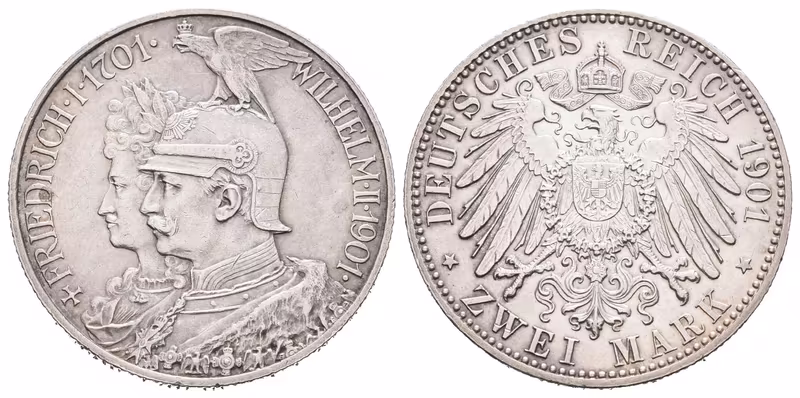 Prusko, 2 Marka 1901 - 200. Výročí království