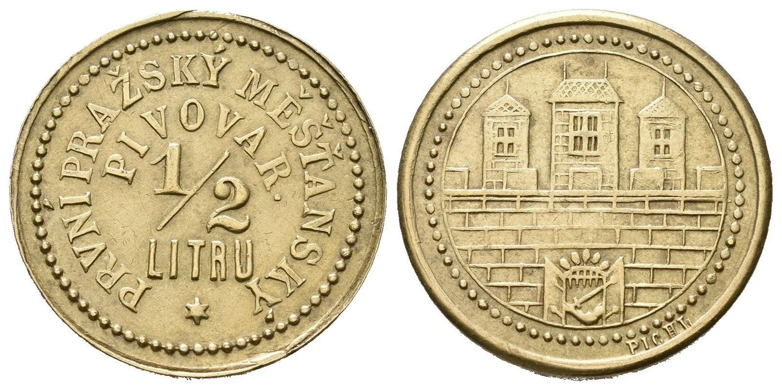 Chmelové a pivní známky — 1