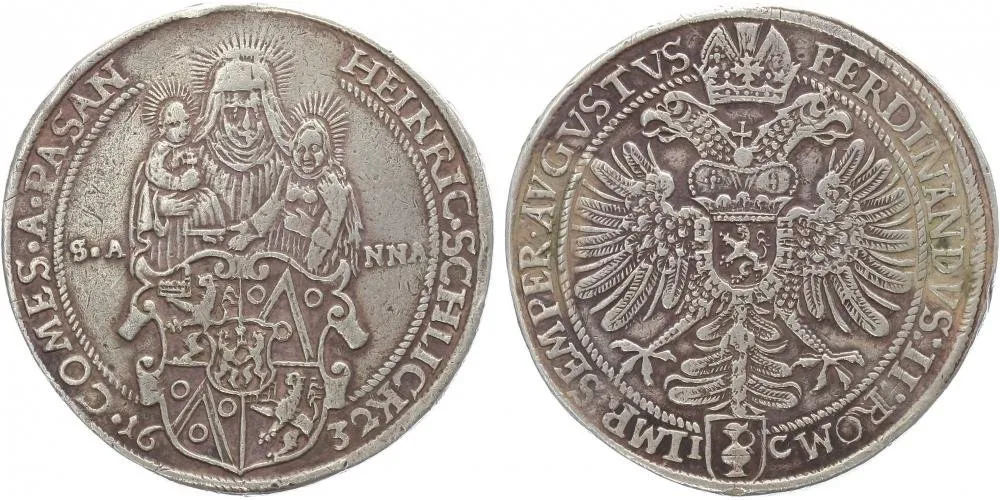 Šlik Jindřich, 1612 - 1650 — 1