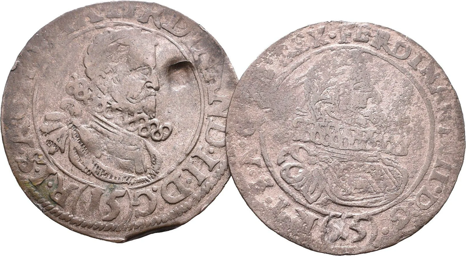 Ferdinand II., 1619 - 1637 (Mince kiprová) — 1