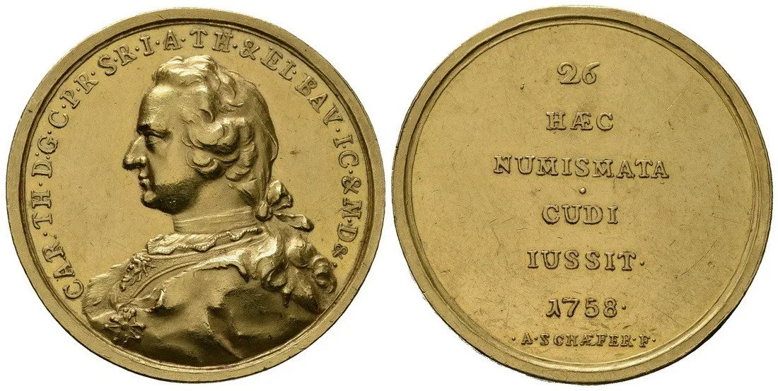 Německo, Pfalz - Sulzbach, Karl Theodor, 1742 - 1799 — 1