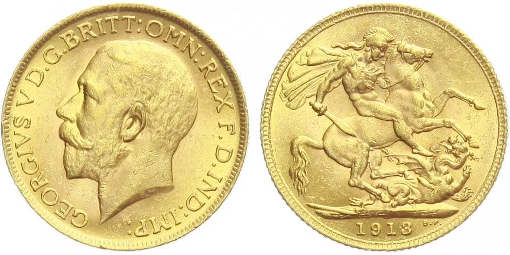 Velká Británie, George V., 1910 - 1936 — 1