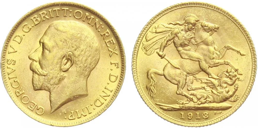 Velká Británie, George V., 1910 - 1936 — 1